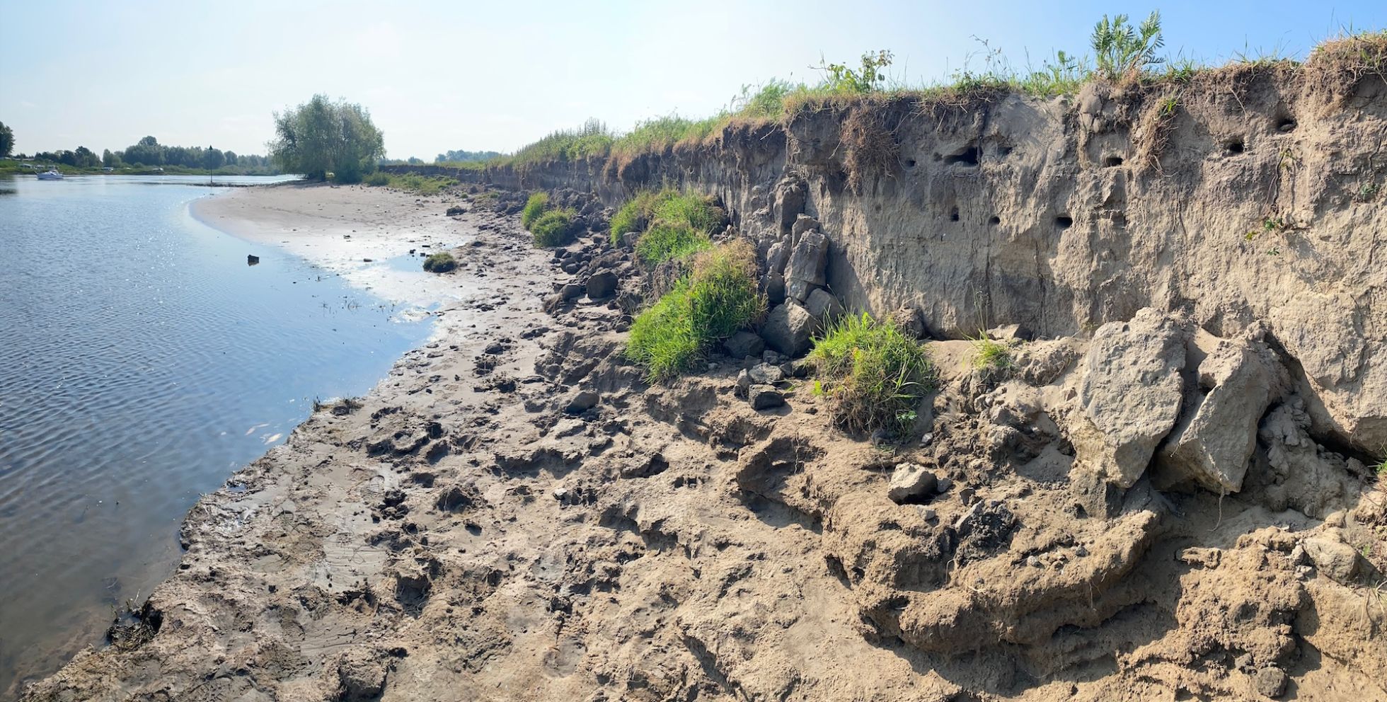 steilranden langs de IJssel