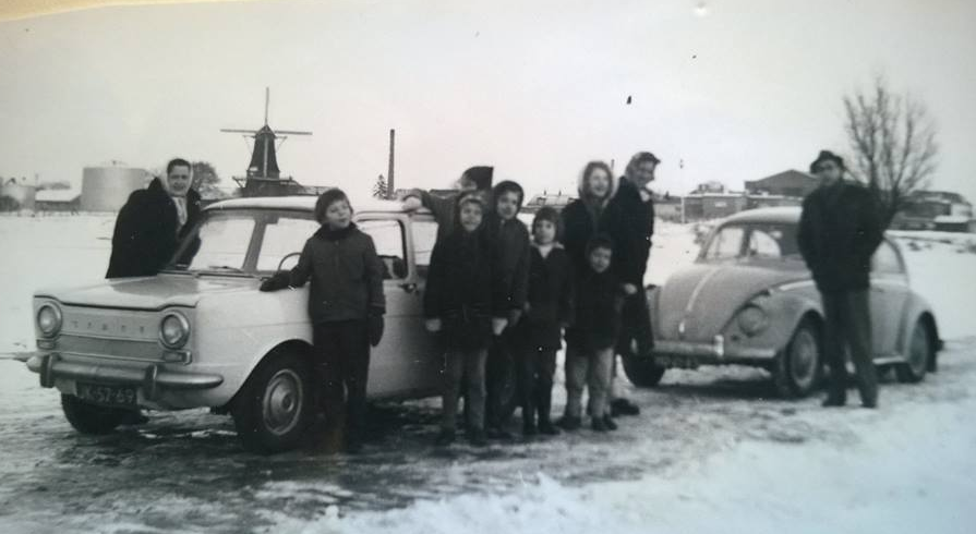 IJssel bevroren bij Olst