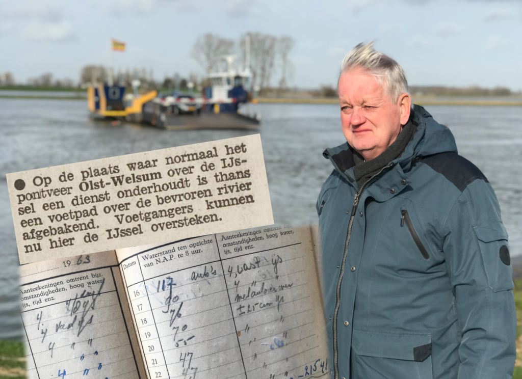 Ties Geist, oud veerbaas pont Olst