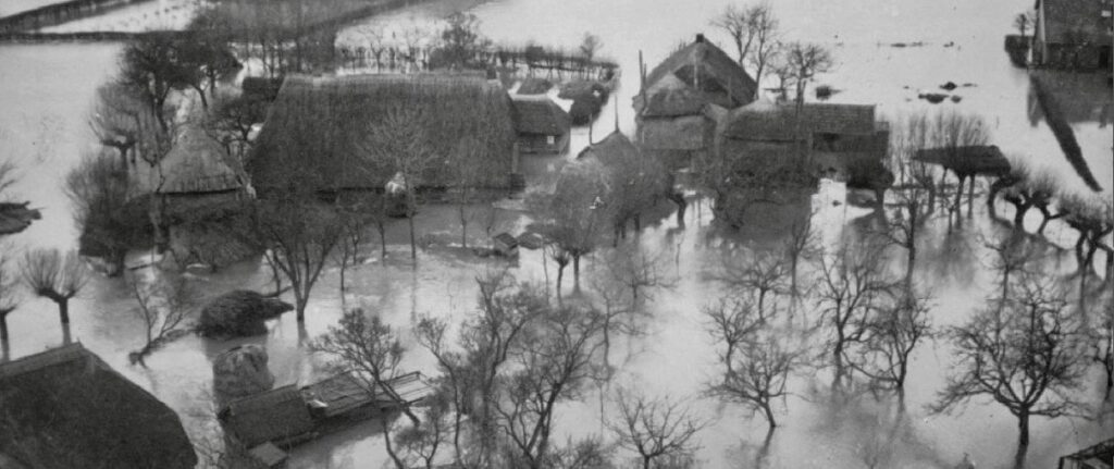 Zalk watersnood 1926 - beeld HCO