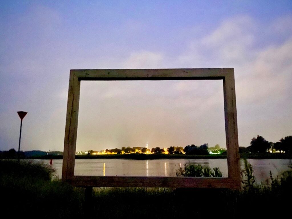 Voermanlijst bij nacht