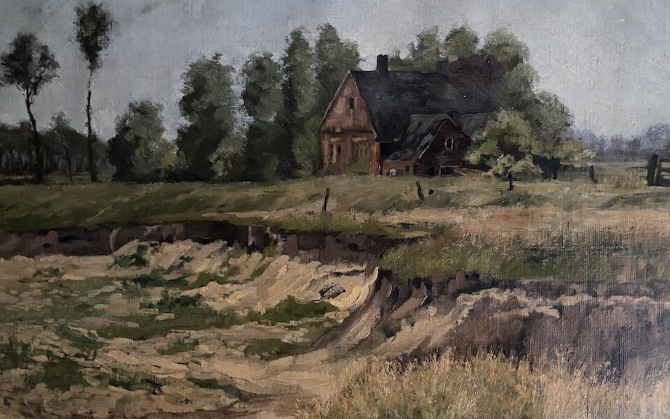 Zandige oevers met steilranden