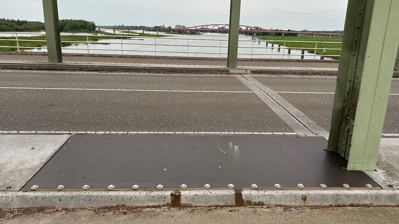 Herstel schade aan IJsselbrug Zwolle