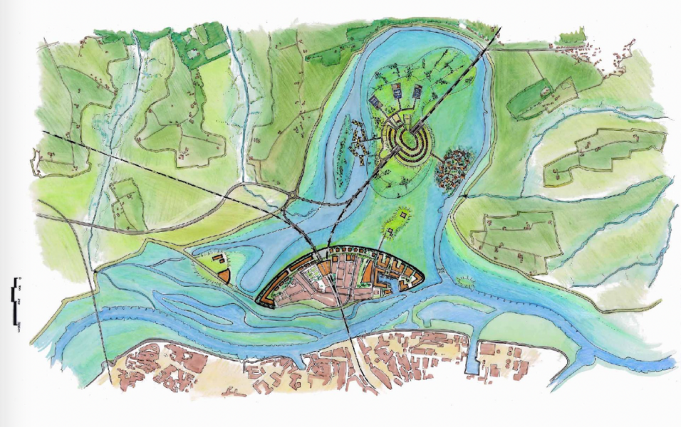 Zutphen groene rivier 