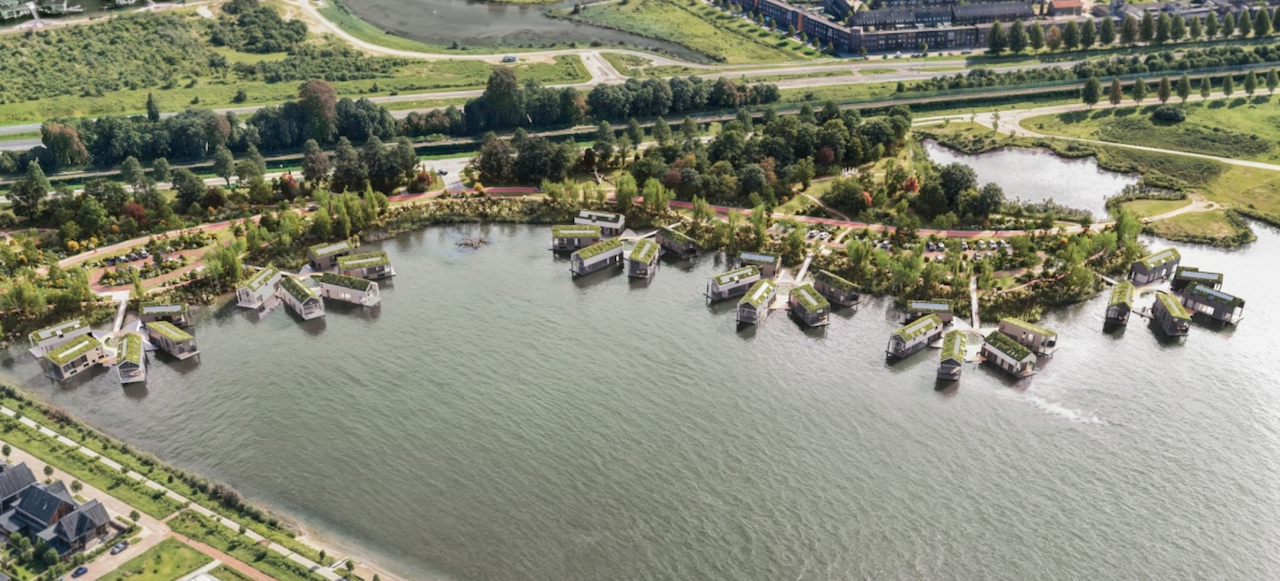 Oosterhoutse plas waterrijk wonen 